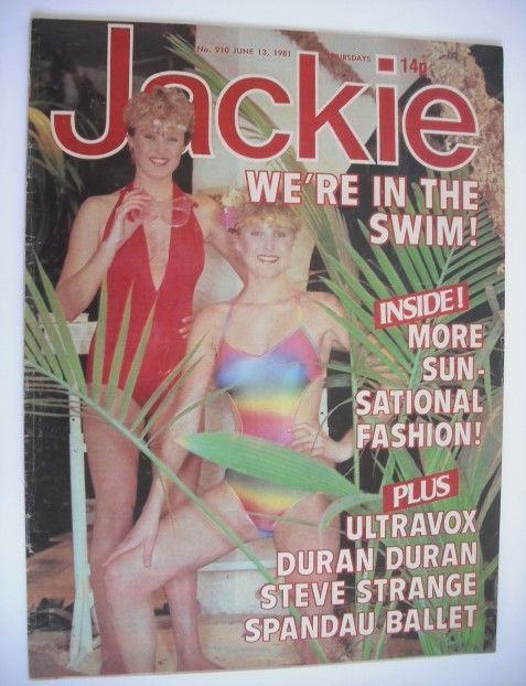 Jackie magazine - 13 June 1981 (Issue 910)