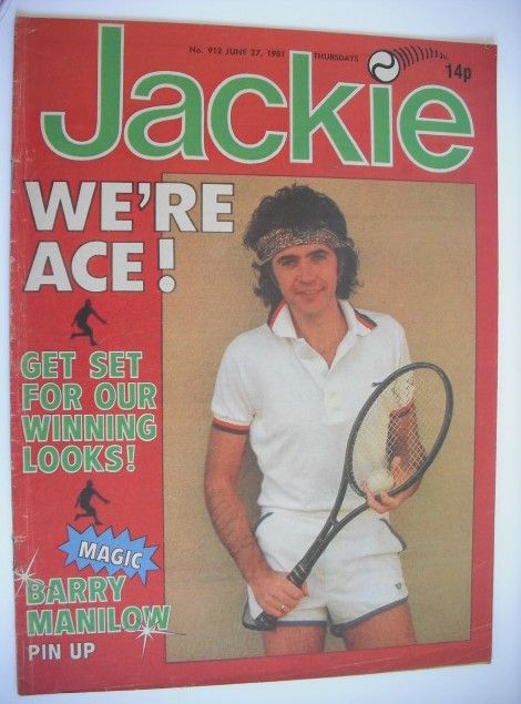 <!--1981-06-27-->Jackie magazine - 27 June 1981 (Issue 912 - David Essex co