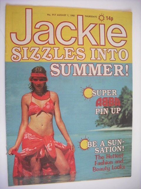 Jackie magazine - 1 August 1981 (Issue 917)