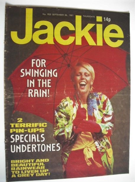 Jackie magazine - 26 September 1981 (Issue 925)