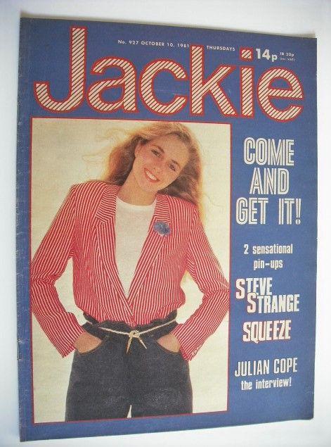 Jackie magazine - 10 October 1981 (Issue 927)