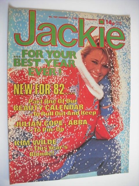 <!--1982-01-02-->Jackie magazine - 2 January 1982 (Issue 939)