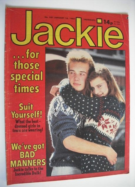 <!--1982-01-16-->Jackie magazine - 16 January 1982 (Issue 941)