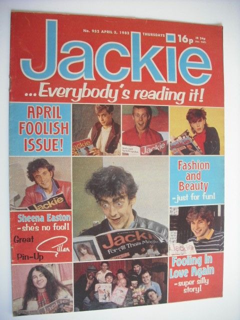 <!--1982-04-03-->Jackie magazine - 3 April 1982 (Issue 952)