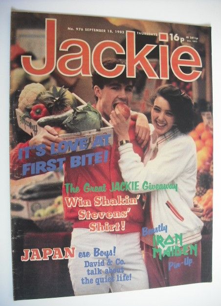 <!--1982-09-19-->Jackie magazine - 18 September 1982 (Issue 976)