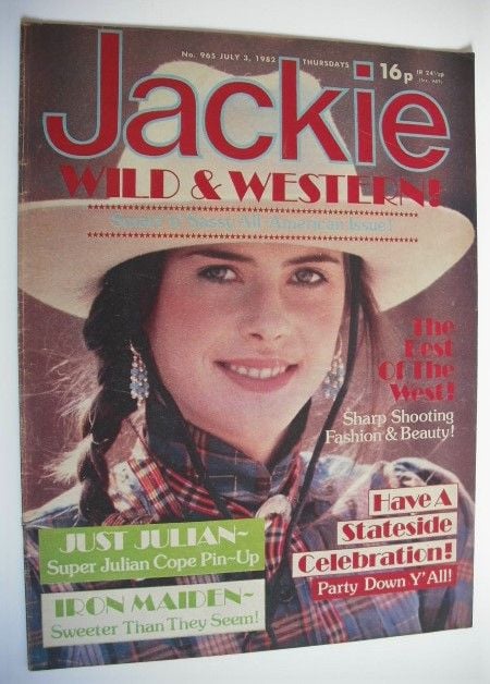 Jackie magazine - 3 July 1982 (Issue 965)