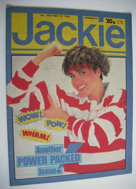 <!--1984-05-12-->Jackie magazine - 12 May 1984 (Issue 1062)