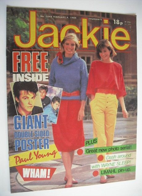 <!--1984-02-04-->Jackie magazine - 4 February 1984 (Issue 1048)
