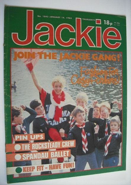 <!--1984-01-14-->Jackie magazine - 14 January 1984 (Issue 1045)