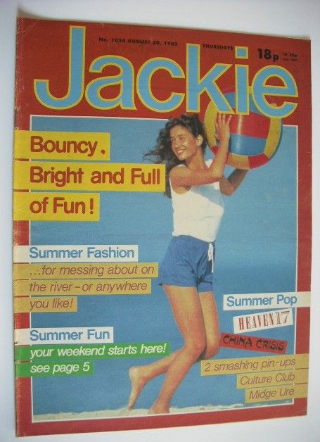 Jackie magazine - 20 August 1983 (Issue 1024)