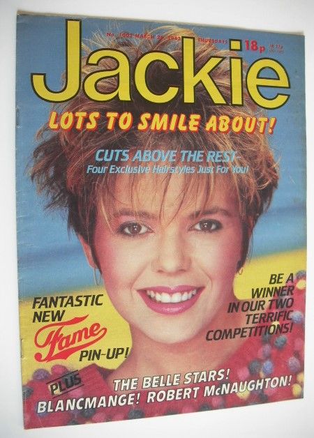 <!--1983-03-26-->Jackie magazine - 26 March 1983 (Issue 1003)