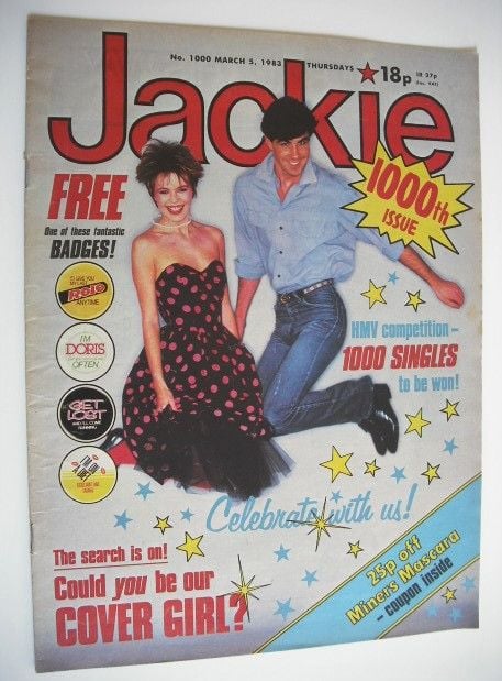 Jackie magazine - 5 March 1983 (Issue 1000)