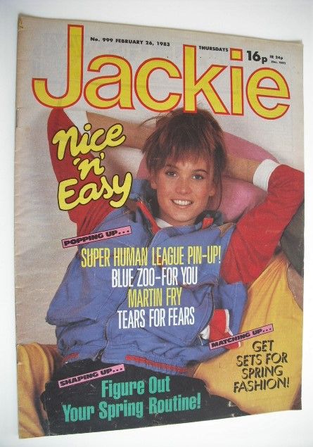 Jackie magazine - 26 February 1983 (Issue 999)