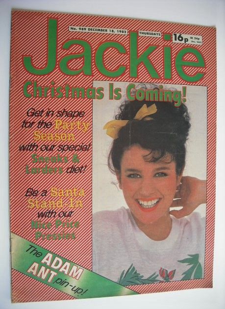 <!--1982-12-18-->Jackie magazine - 18 December 1982 (Issue 989)
