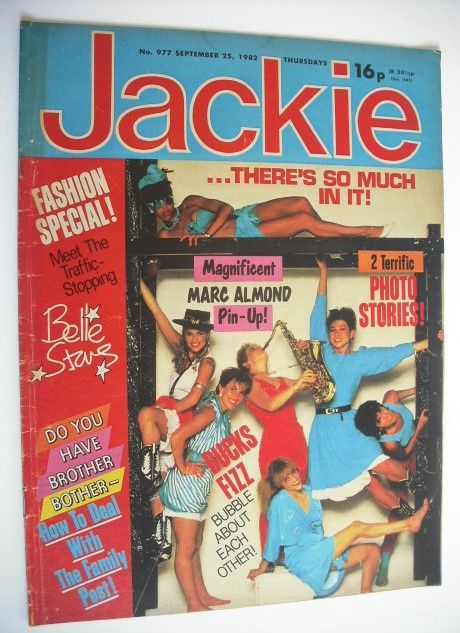 <!--1982-09-25-->Jackie magazine - 25 September 1982 (Issue 977)