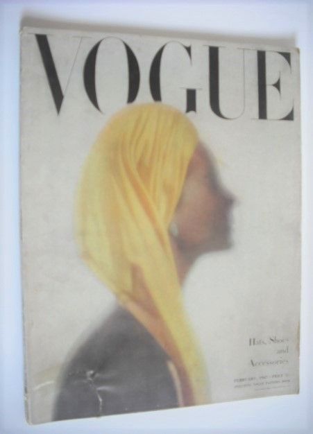 British Vogue magazine - February 1947 (Vintage Issue)