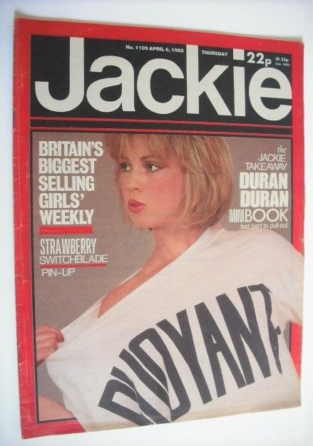 <!--1985-04-06-->Jackie magazine - 6 April 1985 (Issue 1109)