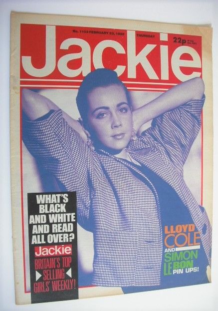 <!--1985-02-23-->Jackie magazine - 23 February 1985 (Issue 1103)