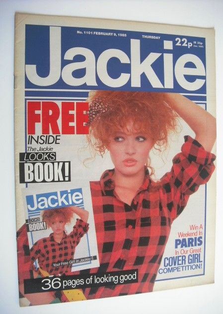 <!--1985-02-09-->Jackie magazine - 9 February 1985 (Issue 1101)