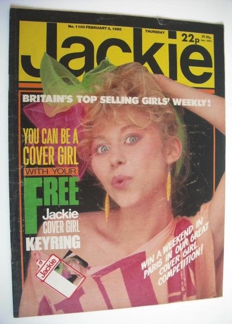 <!--1985-02-02-->Jackie magazine - 2 February 1985 (Issue 1100)
