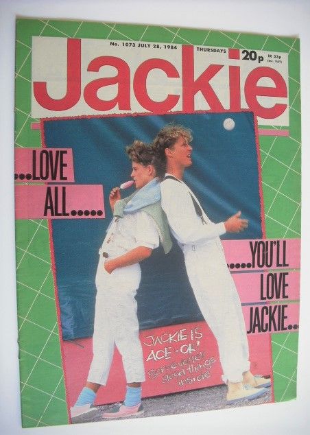 <!--1984-07-28-->Jackie magazine - 28 July 1984 (Issue 1073)