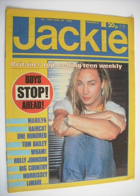 <!--1984-06-30-->Jackie magazine - 30 June 1984 (Issue 1069 - Marilyn cover