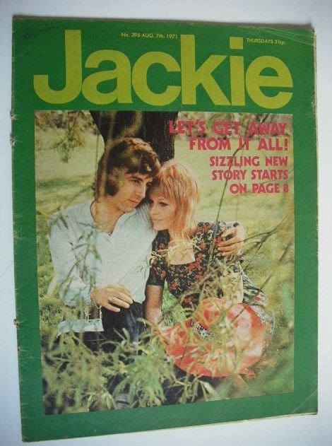 Jackie magazine - 7 August 1971 (Issue 396)