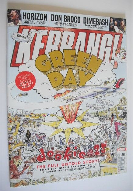 Kerrang magazine - Green Day cover (9 February 2019 - Issue 1759)