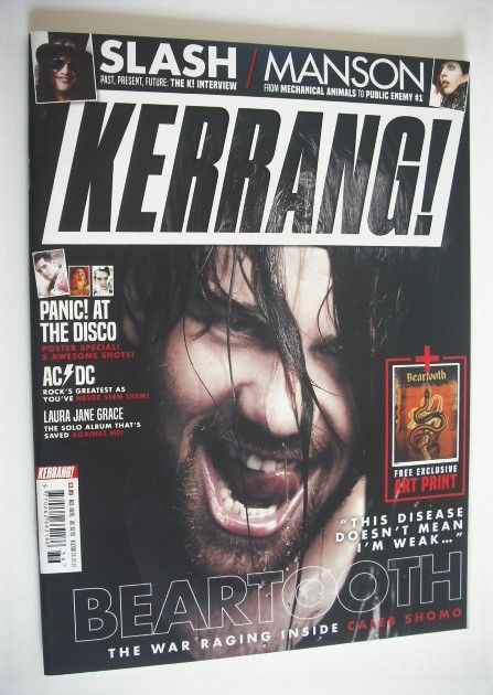 <!--2018-09-15-->Kerrang magazine - Beartooth cover (15 September 2018 - Is