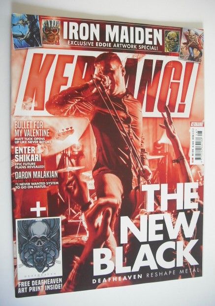 <!--2018-07-14-->Kerrang magazine - Deafheaven cover (14 July 2018 - Issue 
