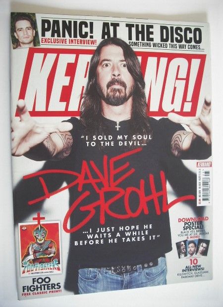 Kerrang magazine - Dave Grohl cover (23 June 2018 - Issue 1727)