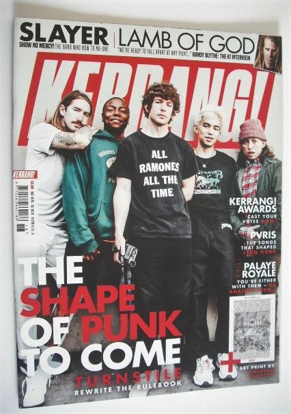 Kerrang magazine - Turnstile cover (5 May 2018 - Issue 1720)