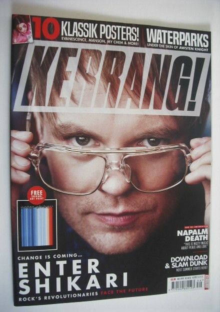 Kerrang magazine - Enter Shikari cover (28 September 2019 - Issue 1792)