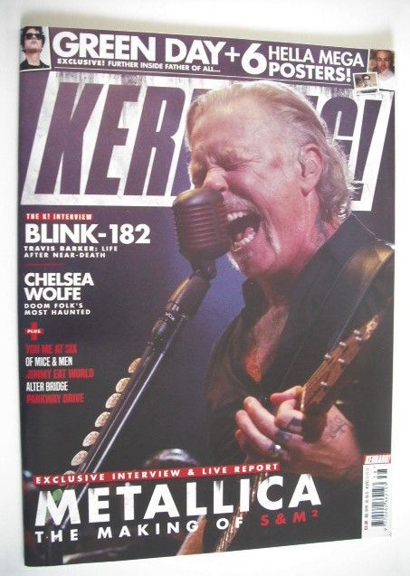 Kerrang magazine - Metallica cover (21 September 2019 - Issue 1791)