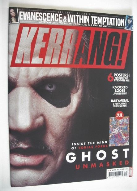 <!--2019-10-05-->Kerrang magazine - Ghost cover (5 October 2019 - Issue 179