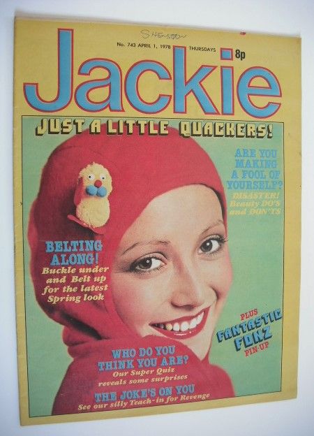 Jackie magazine - 1 April 1978 (Issue 743)
