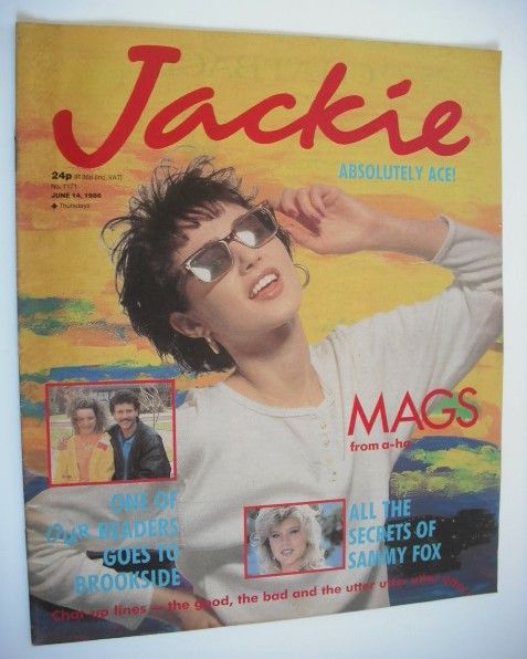 <!--1986-06-14-->Jackie magazine - 14 June 1986 (Issue 1171)