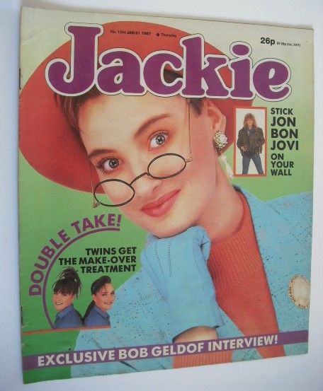<!--1987-01-31-->Jackie magazine - 31 January 1987 (Issue 1204)