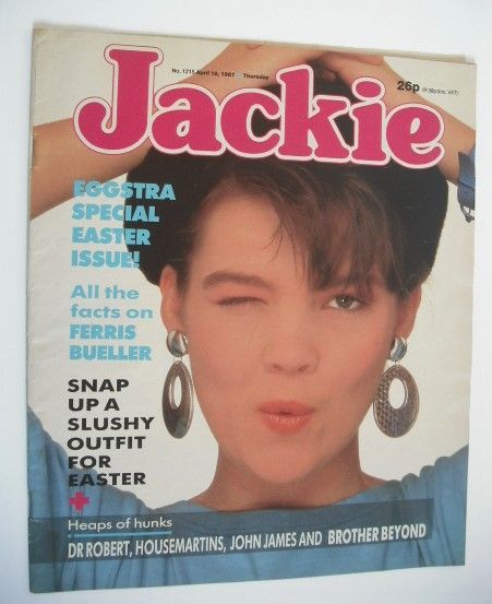 <!--1987-04-18-->Jackie magazine - 18 April 1987 (Issue 1215)