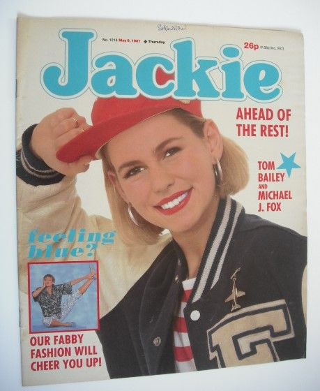 <!--1987-05-09-->Jackie magazine - 9 May 1987 (Issue 1218)