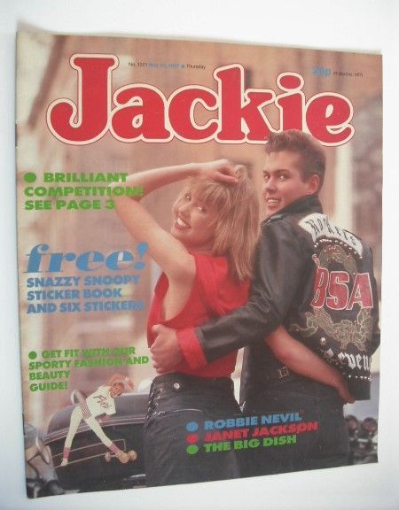 <!--1987-05-30-->Jackie magazine - 30 May 1987 (Issue 1221)