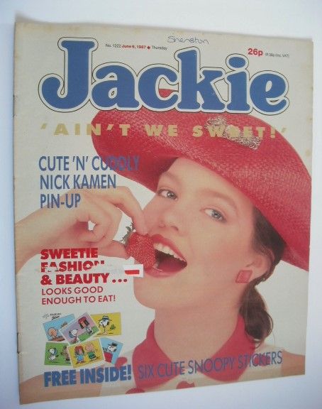 <!--1987-06-06-->Jackie magazine - 6 June 1987 (Issue 1222)