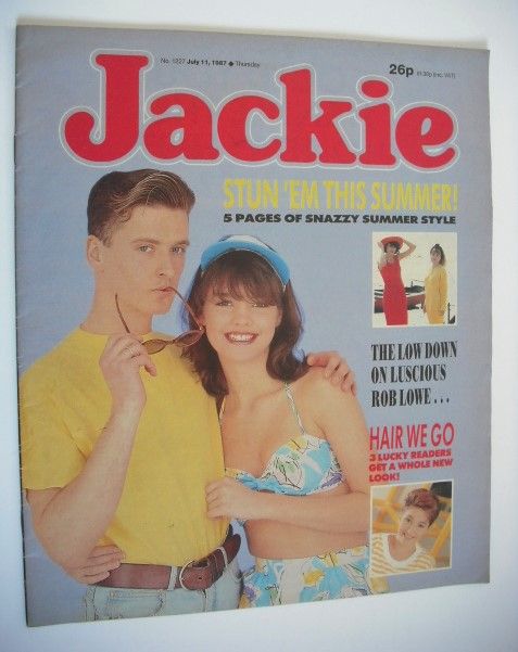 <!--1987-07-11-->Jackie magazine - 11 July 1987 (Issue 1227)