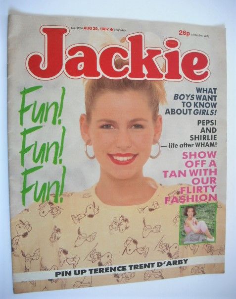 <!--1987-08-29-->Jackie magazine - 29 August 1987 (Issue 1234)