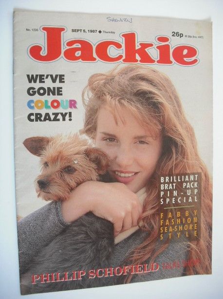 <!--1987-09-05-->Jackie magazine - 5 September 1987 (Issue 1235)