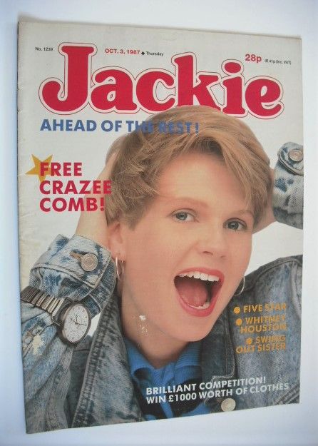 Jackie magazine - 3 October 1987 (Issue 1239)