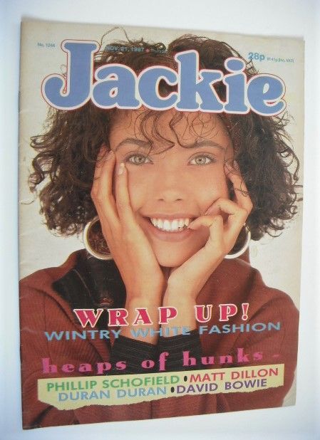 <!--1987-11-21-->Jackie magazine - 21 November 1987 (Issue 1246)