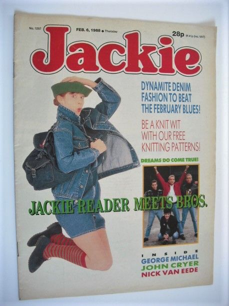 <!--1988-02-06-->Jackie magazine - 6 February 1988 (Issue 1257)