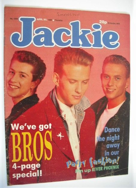 <!--1988-04-30-->Jackie magazine - 30 April 1988 (Issue 1269)