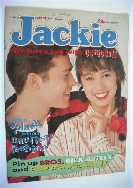 <!--1988-05-21-->Jackie magazine - 21 May 1988 (Issue 1272)